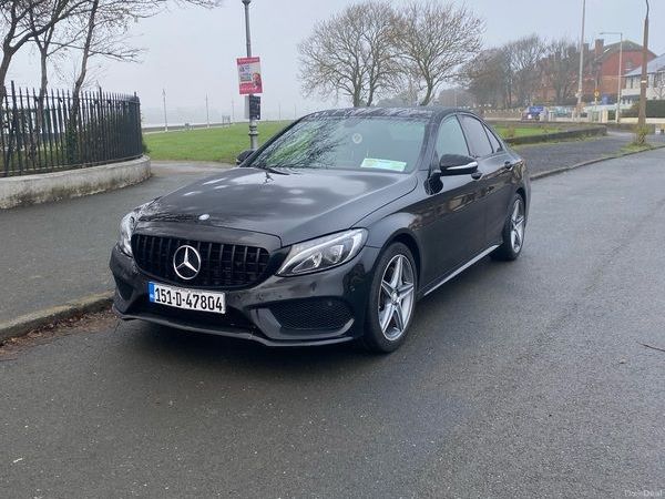 Mercedes-Benz C-Class Saloon, Petrol, 2015, Black