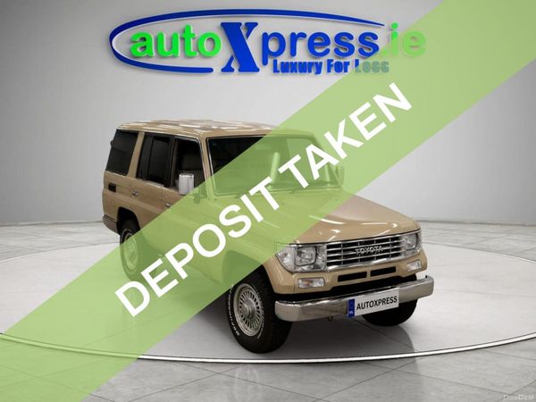 Toyota Land Cruiser SUV, Diesel, 1994, Beige