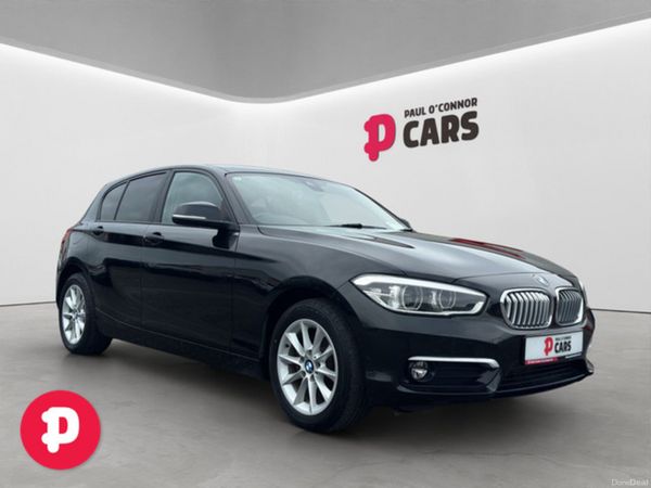 BMW 1-Series Hatchback, Diesel, 2017, Black
