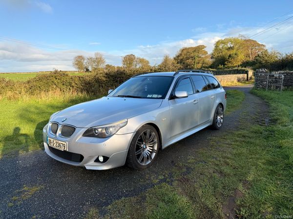 BMW 5-Series Estate, Diesel, 2009, Silver