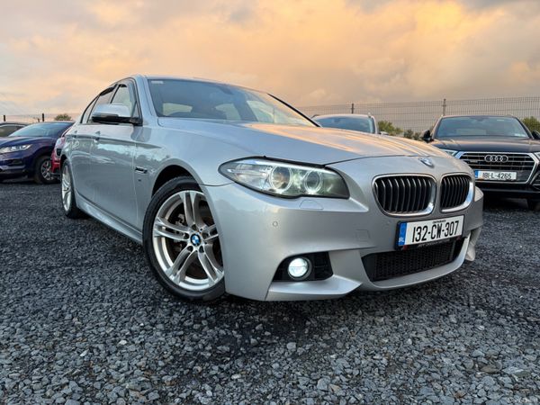 BMW 5-Series Saloon, Diesel, 2013, Silver