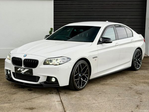 BMW 5-Series Saloon, Diesel, 2016, White