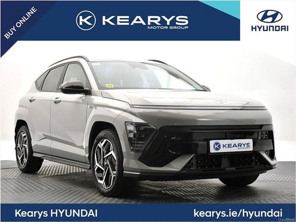 Hyundai KONA SUV, Petrol, 2024, Grey