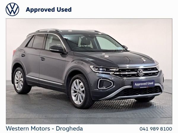 Volkswagen T-Roc SUV, Petrol, 2024, Grey