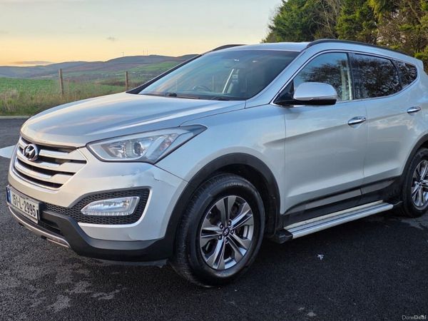 Hyundai Santa Fe SUV, Diesel, 2015, Silver