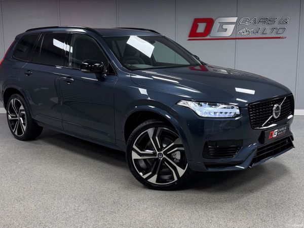 Volvo XC90 SUV, Petrol Hybrid, 2022, Blue