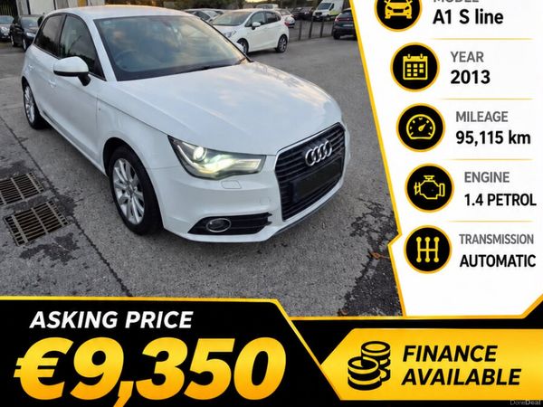 Audi A1 Hatchback, Petrol, 2013, White