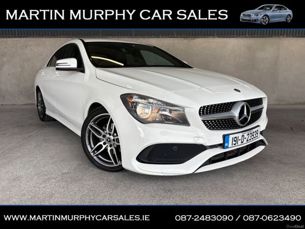 Mercedes-Benz CLA Saloon, Petrol, 2019, White