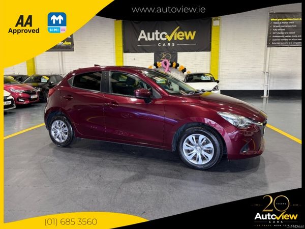 Mazda Demio Hatchback, Petrol, 2017, Red