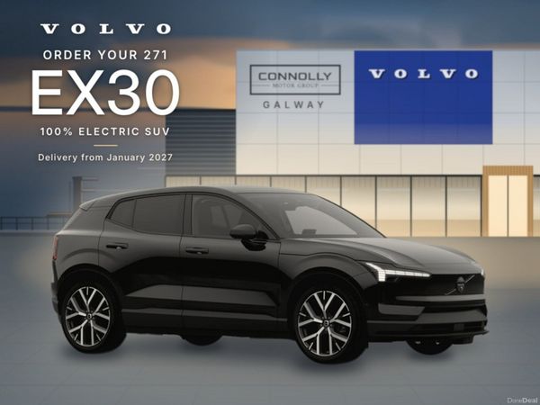 Volvo EX30 SUV, Electric, 2027, Black