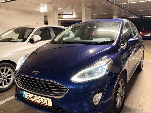 Ford Fiesta Hatchback, Petrol, 2018, Blue