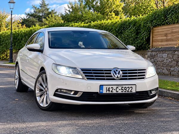 Volkswagen CC Coupe, Diesel, 2014, White