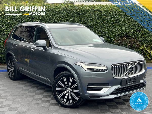 Volvo XC90 SUV, Petrol Plug-in Hybrid, 2020, Grey
