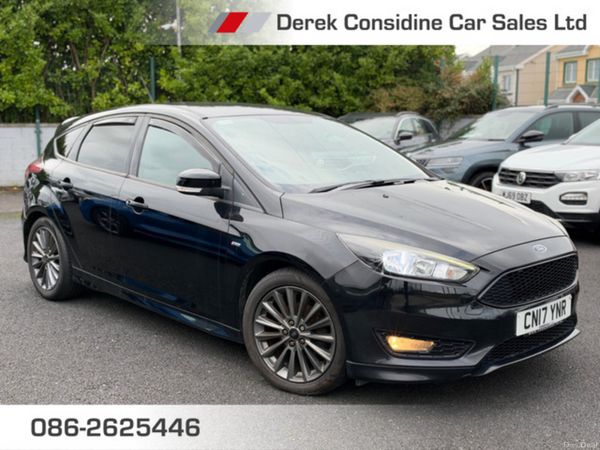 Ford Focus Hatchback, Diesel, 2017, Black
