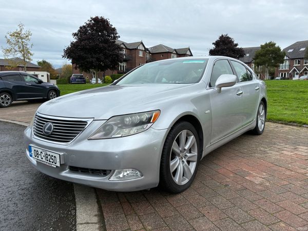 Lexus LS Saloon, Petrol Hybrid, 2008, Silver