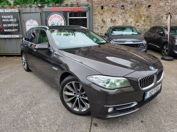 BMW 5-Series Estate, Diesel, 2015, Brown