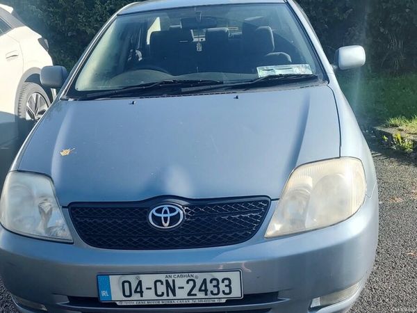 Toyota Corolla Saloon, Petrol, 2004, Grey