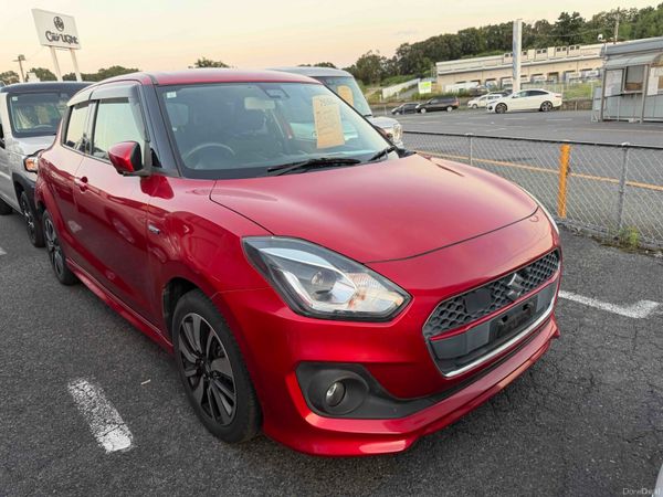 Suzuki Swift Hatchback, Petrol Hybrid, 2017, Red