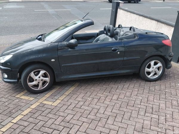 Peugeot 206 Convertible, Petrol, 2007, Black