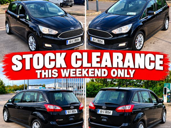Ford Grand C-Max MPV, Diesel, 2016, Black