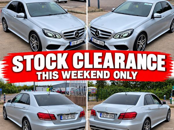 Mercedes-Benz E-Class Saloon, Diesel Hybrid, 2013, Silver