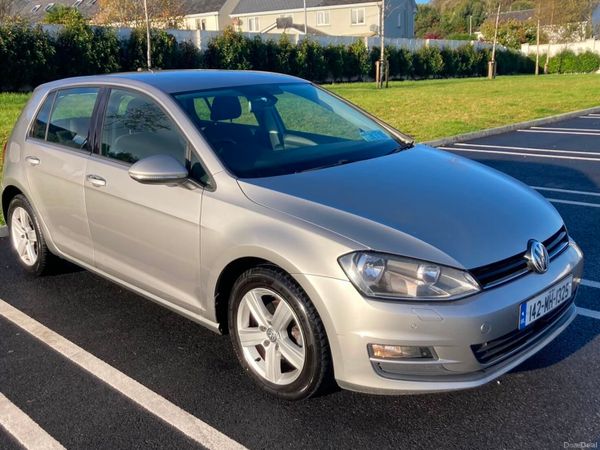 Volkswagen Golf Hatchback, Diesel, 2014, Silver
