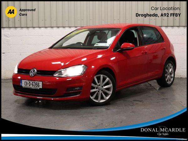 Volkswagen Golf Estate, Diesel, 2013, Red
