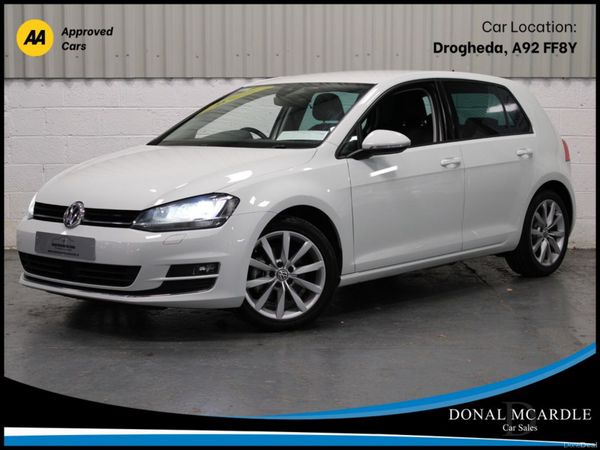 Volkswagen Golf Hatchback, Petrol, 2017, White