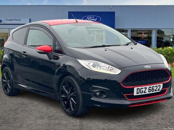 Ford Fiesta Hatchback, Petrol, 2016, Black