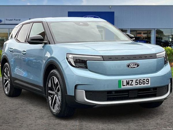 Ford Explorer Estate, Electric, 2026, Blue