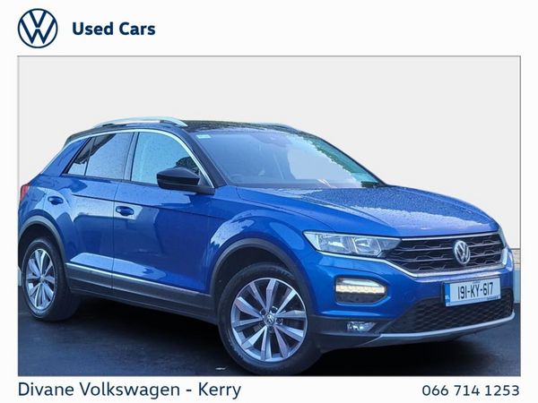 Volkswagen T-Roc SUV, Diesel, 2019, Blue