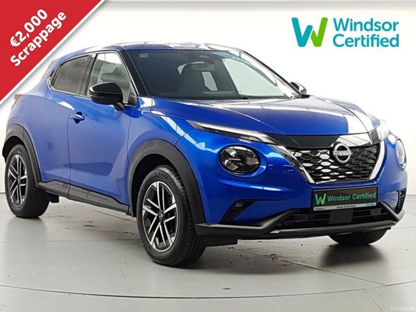 Nissan Juke SUV, Petrol Hybrid, 2026, Blue