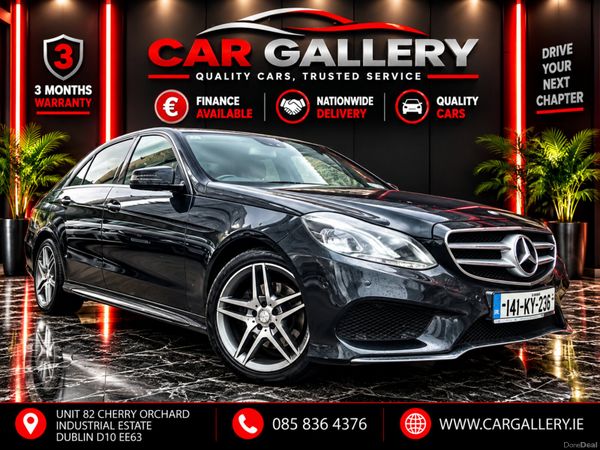 Mercedes-Benz E-Class Saloon, Diesel, 2014, Black