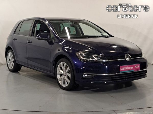 Volkswagen Golf Hatchback, Petrol, 2019, Blue