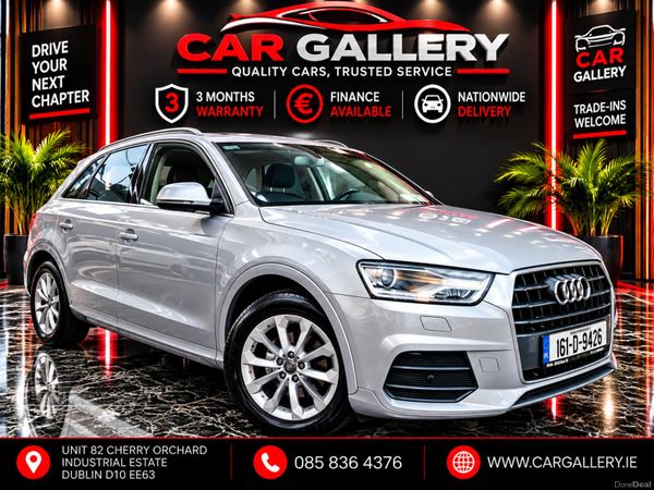 Audi Q3 SUV, Diesel, 2016, Silver