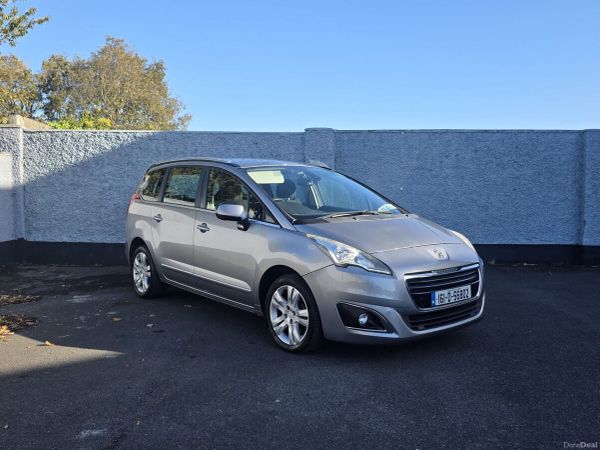 Peugeot 5008 MPV, Diesel, 2016, Grey