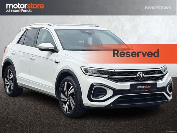 Volkswagen T-Roc SUV, Petrol, 2022, White