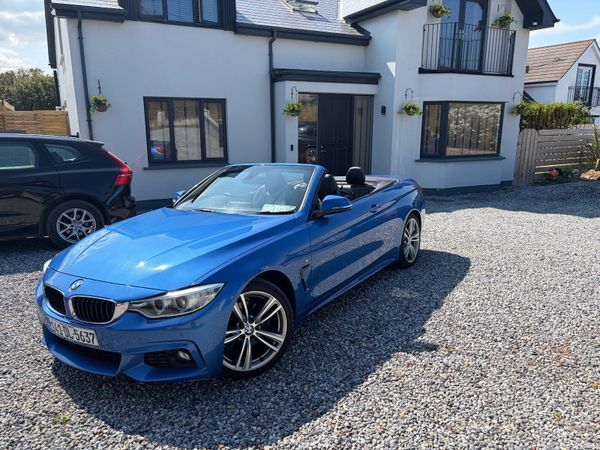 BMW 4-Series Convertible, Petrol, 2014, Blue