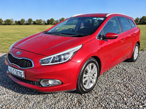 Kia Ceed Estate, Diesel, 2013, Red