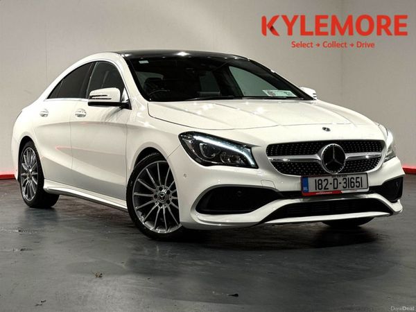 Mercedes-Benz CLA Coupe, Petrol, 2018, White