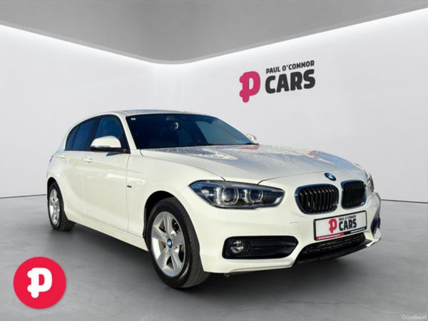 BMW 1-Series Hatchback, Diesel, 2017, White