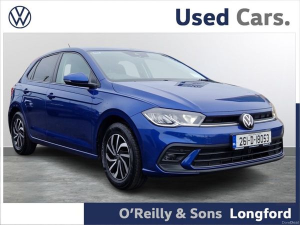 Volkswagen Polo Hatchback, Petrol, 2026, Blue