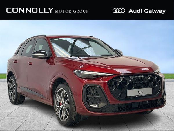 Audi Q5 SUV, Petrol Plug-in Hybrid, 2027, Red