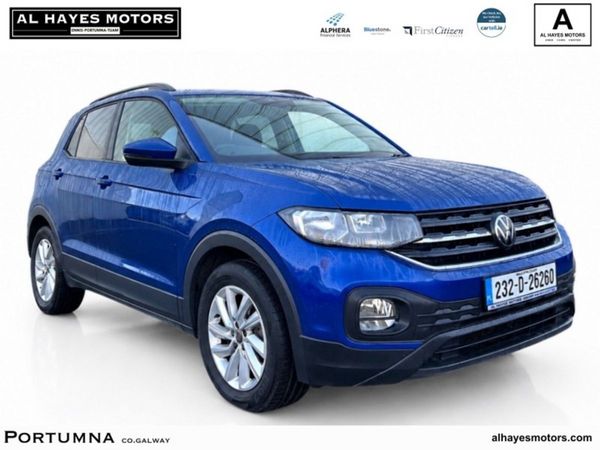 Volkswagen T-Cross SUV, Petrol, 2023, Blue