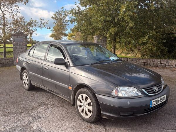 Toyota Avensis Saloon, Petrol, 2002, Black