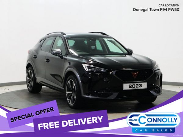Cupra Formentor SUV, Petrol Hybrid, 2023, Black
