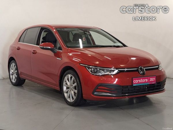 Volkswagen Golf Hatchback, Petrol, 2021, Red