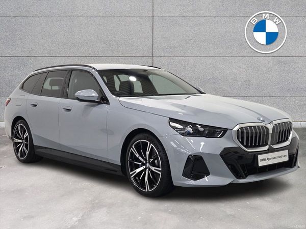 BMW 5-Series Estate, Petrol Hybrid, 2026, Grey