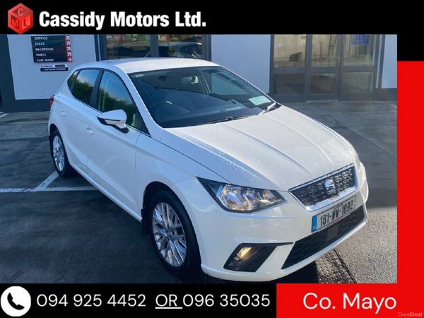 SEAT Ibiza Hatchback, Petrol, 2018, White