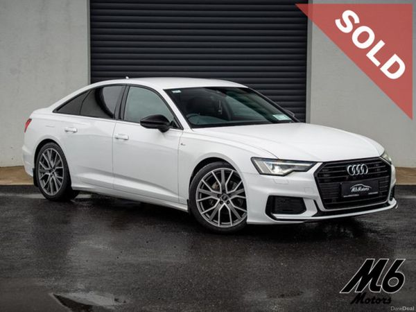 Audi A6 Saloon, Diesel, 2020, White